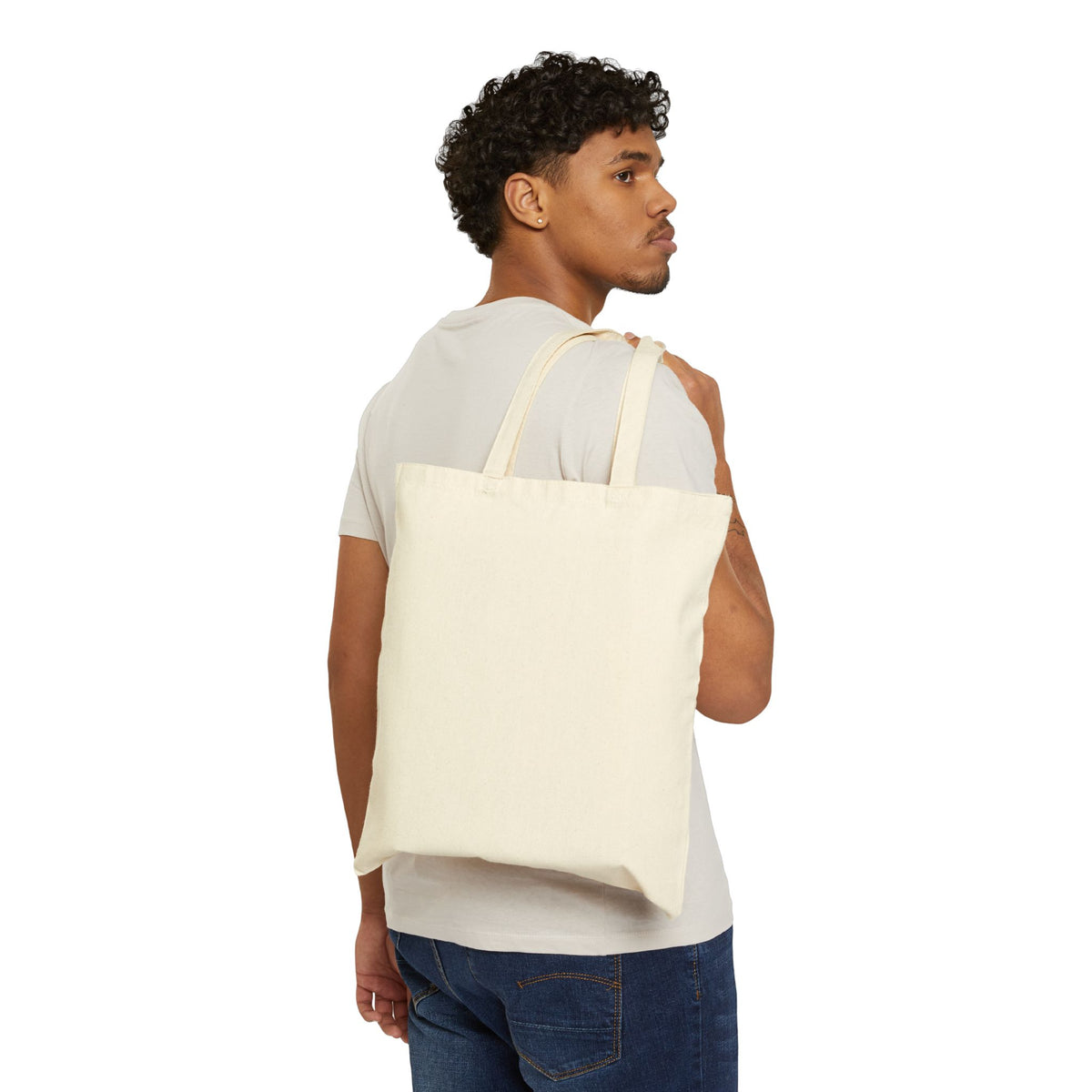 Star Logo Canvas Tote Bag — VDV Studios "est. 2025"