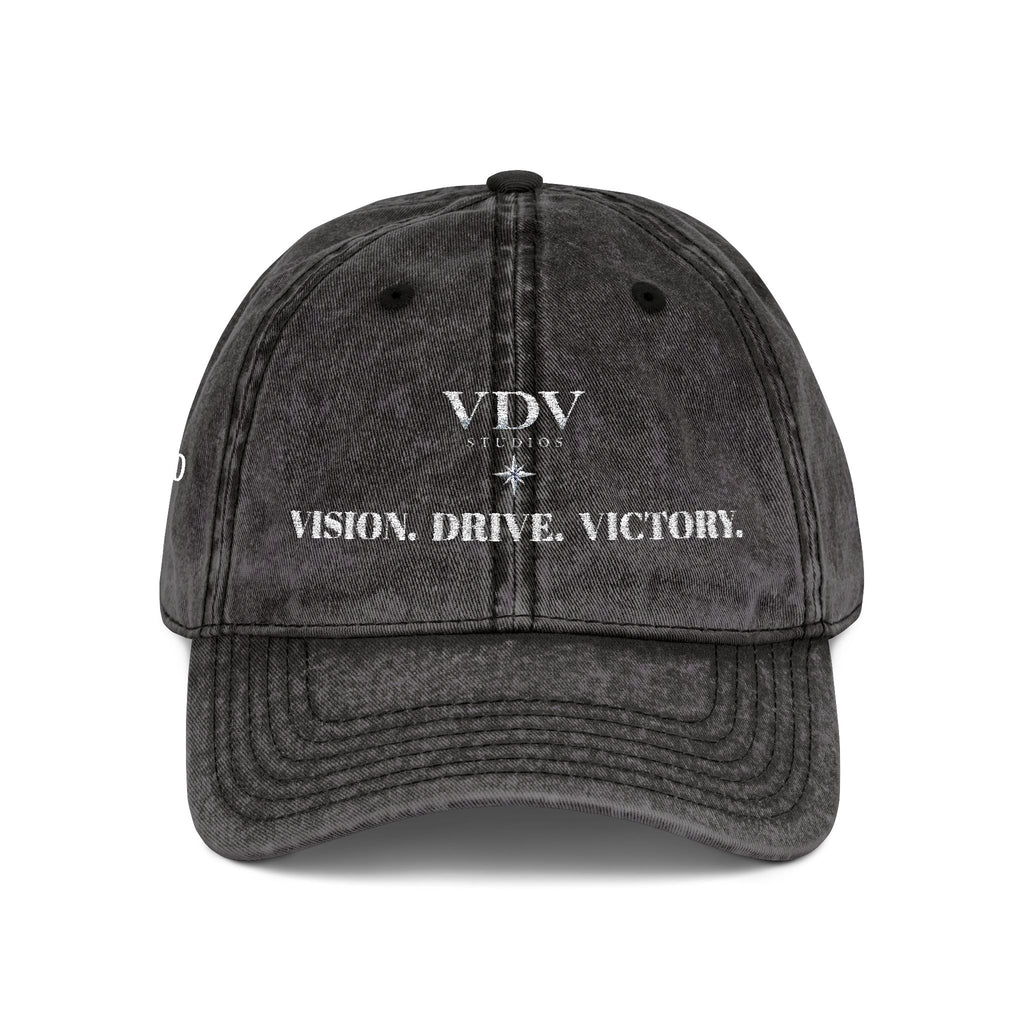 Vintage Cap with “VDV Certified classic" Embroidery