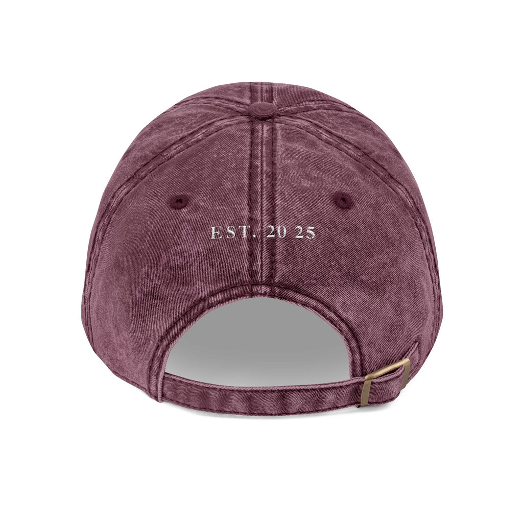 Vintage Cap with “VDV Certified classic" Embroidery