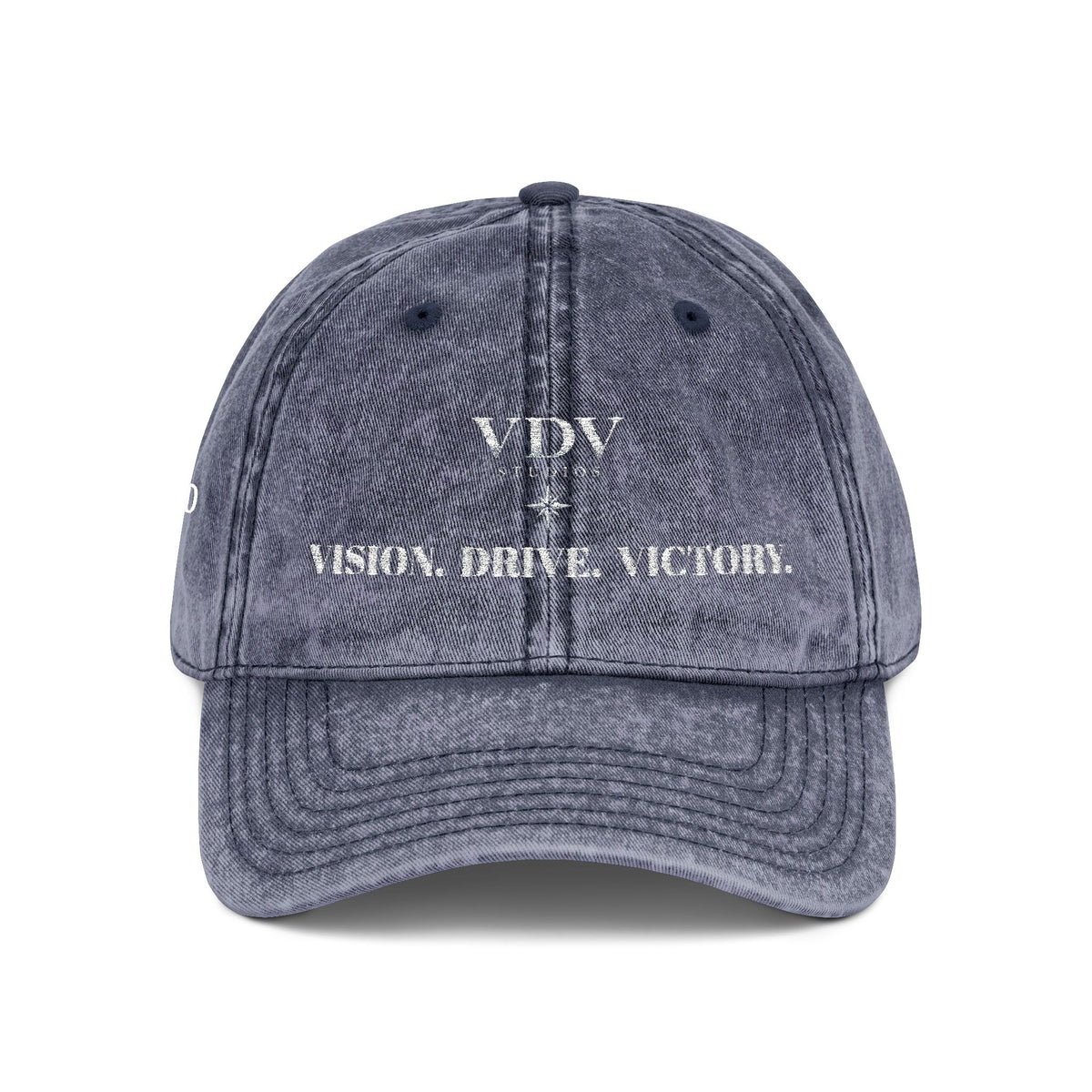Vintage Cap with “VDV Certified classic" Embroidery