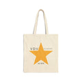 Star Logo Canvas Tote Bag — VDV Studios "est. 2025"