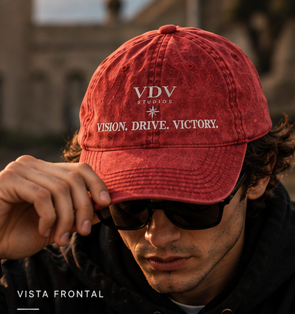 Vintage Cap with “VDV Certified classic" Embroidery