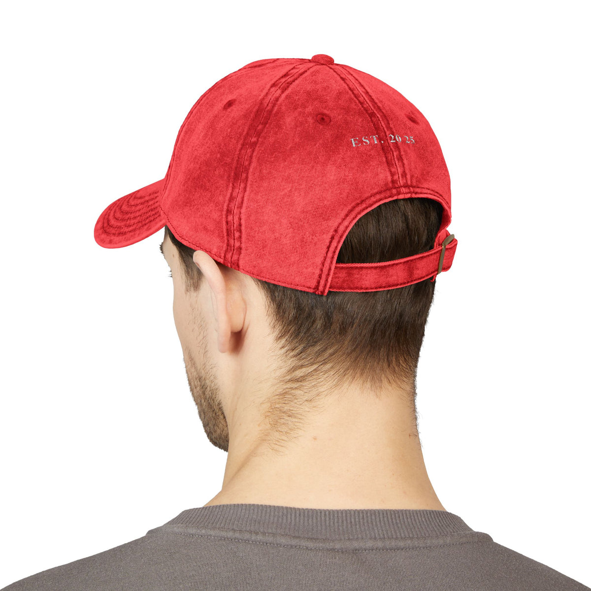 Vintage Cap with “VDV Certified classic" Embroidery