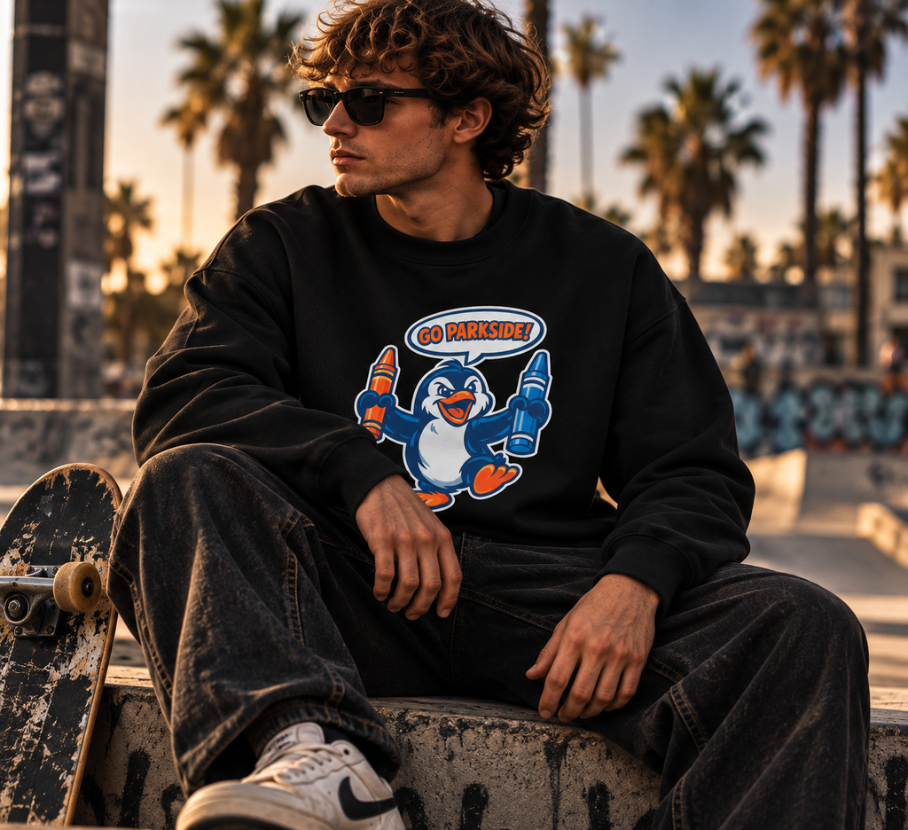 Sudadera oversize GO PARKSIDE  orgánica unisex