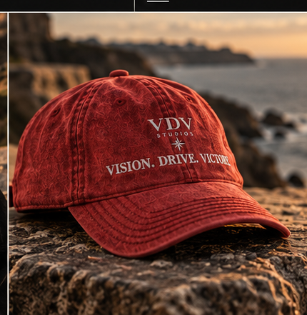 Vintage Cap with “VDV Certified classic" Embroidery